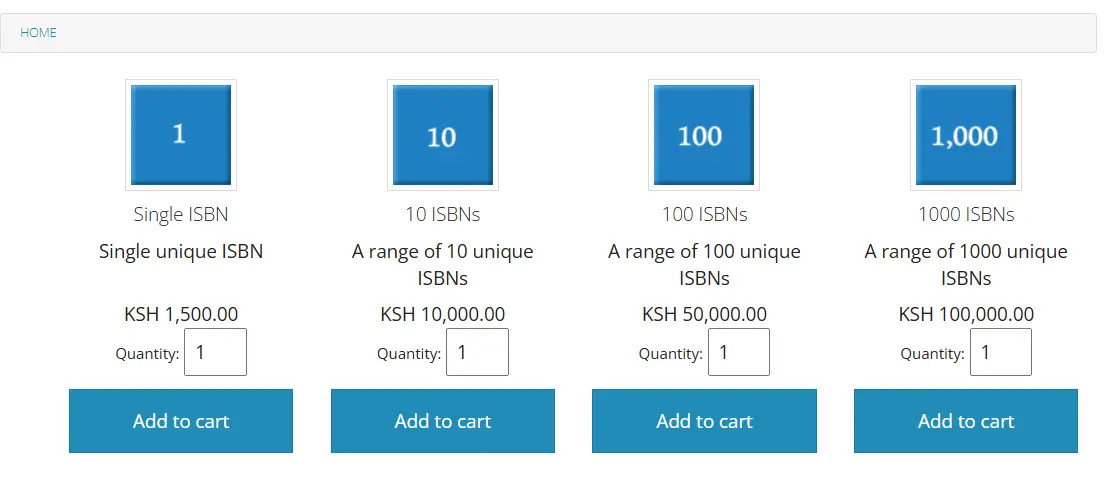 The cost of publishing a book in Kenya