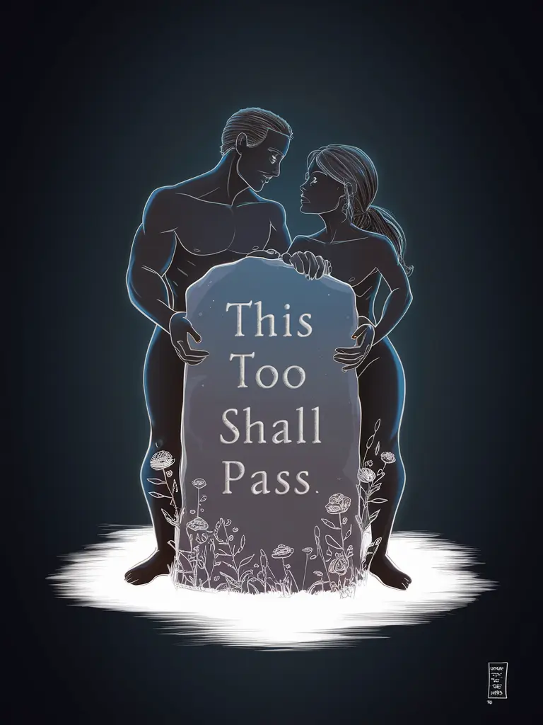 This Too Shall Pass letter by Mysson Victor